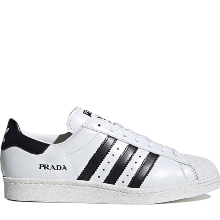 adidas Superstar Prada 'White Black' (FW6680)