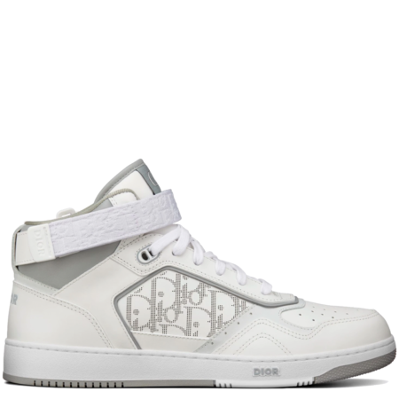 Dior Homme B27 High 'Dior Oblique Galaxy White Grey' (3SH132ZIJ H068)