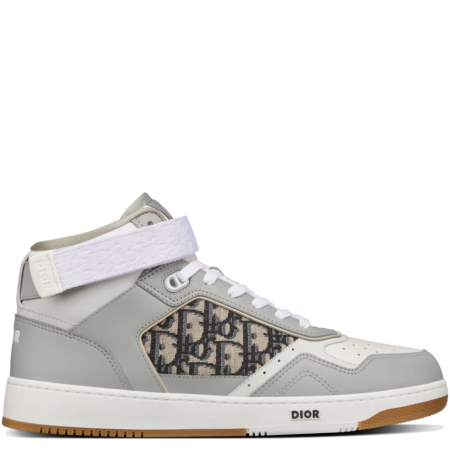 Dior Homme B27 High 'Dior Oblique Jacquard Grey White' (3SH132ZIR H165)