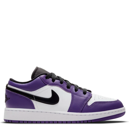 Air Jordan 1 Low GS 'Court Purple 2.0' (553560 500)