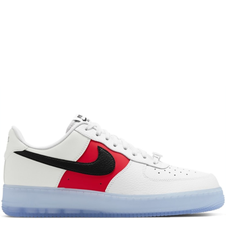 Nike Air Force 1 Low EMB 'White Red Black' (CT2295 110)