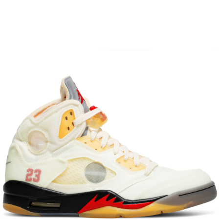 Air Jordan 5 Retro Off-White 'Sail' (DH8565 100)