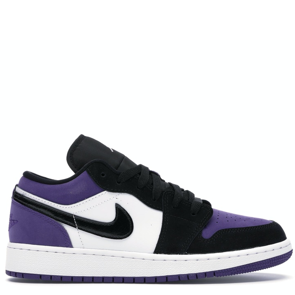 purple jordan 1 gs