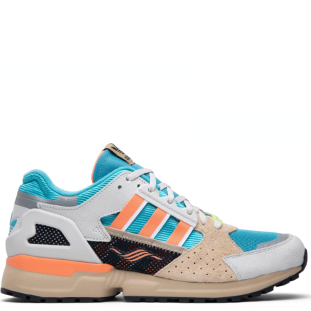 Adidas ZX 10000C 'Grey Coral Blue' (EE9485)