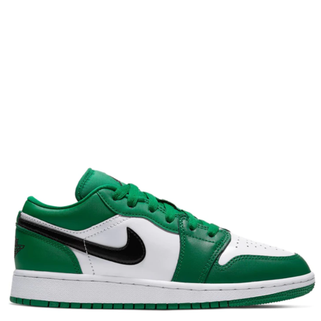 Air Jordan 1 Low 'pine green' (GS) (553560-301)