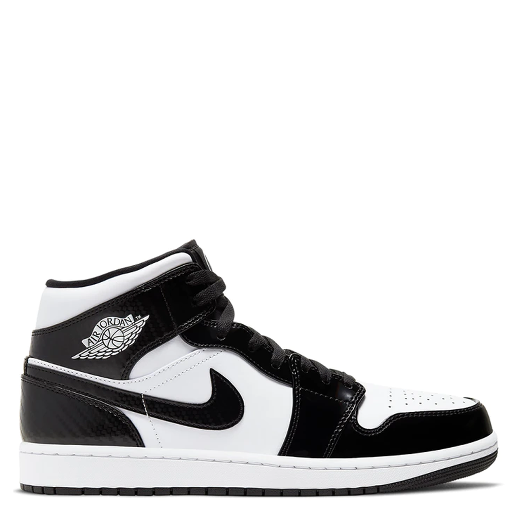 jordan 1 mid fibra de carbono