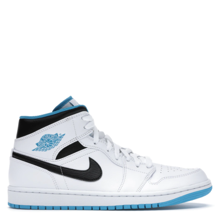 Air Jordan 1 Mid 'Laser Blue' (554724 141)