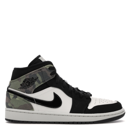 Air Jordan 1 Mid SE GS 'Camo' (CW5550 001)