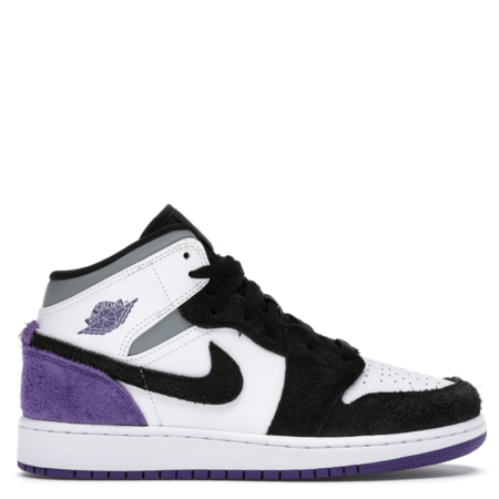 Jordan 1 Mid SE Purple (GS) (BQ6931 105)