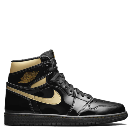 Air Jordan 1 Retro High OG 'Black Metallic Gold' (555088 032)