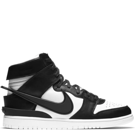 Nike Dunk High AMBUSH 'Black White' (CU7544 001)