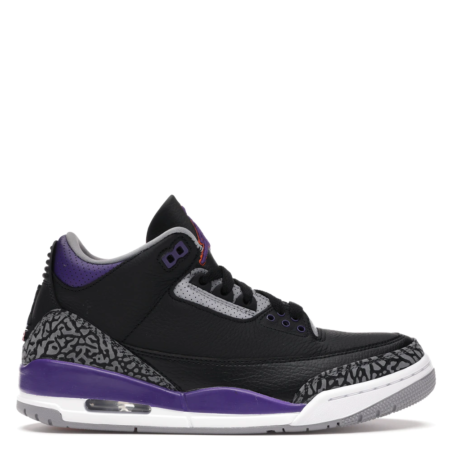 Air Jordan 3 Retro 'Black Court Purple'