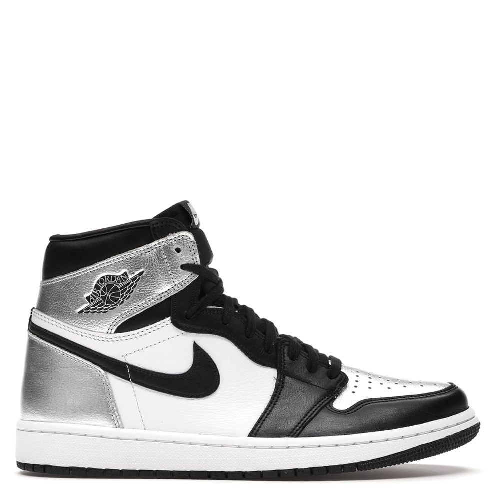 jordan 1 silver and white