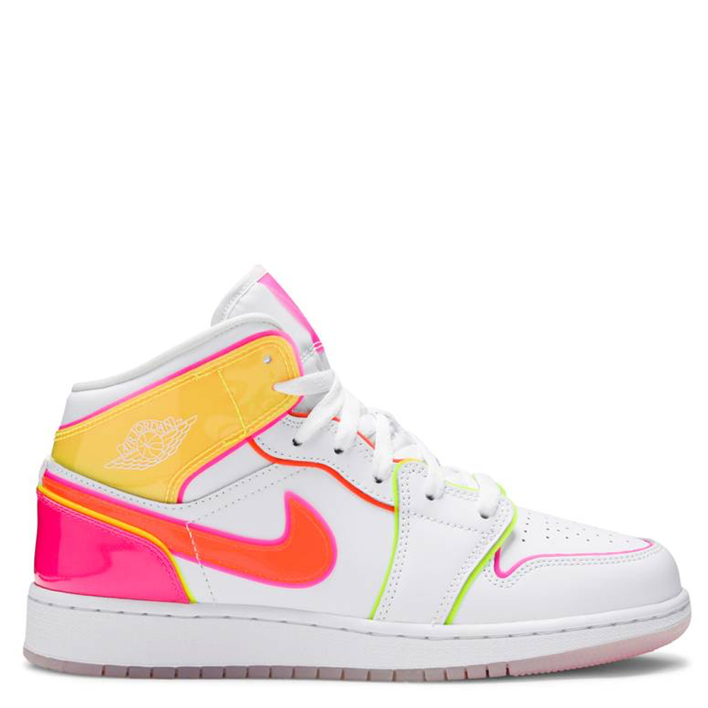 Jordan 1 mid se gs edge glow deals
