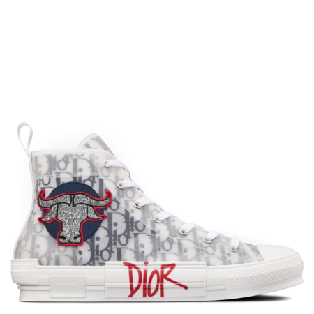 Dior Homme B23 High Kim Jones Shawn Stüssy ‘Dior Oblique And Shawn Bull’ (3SH118ZJK H063)