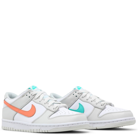 Nike Dunk Low GS 'White Bone Peach Aqua' (CW1590 101)