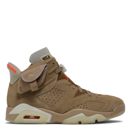 Air Jordan 6 Retro Travis Scott 'British Khaki' (DH0690 200)