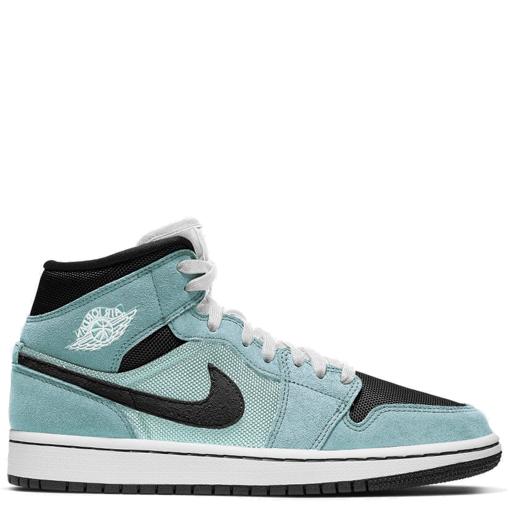 Jordan 1 Mid Aqua Blue Tint (W) BQ6472-300