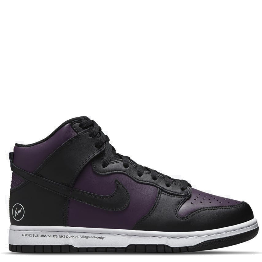 Nike Dunk High Fragment Design ‘Beijing’ WINE / BLACK-WHITE DJ0382 600