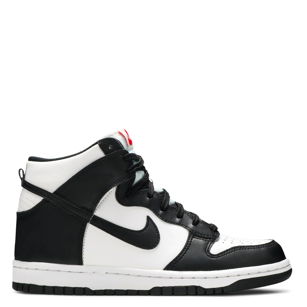 Nike Dunk High GS Black White Panda Teka marburgShops nike huarache high top blue grey pants girls black