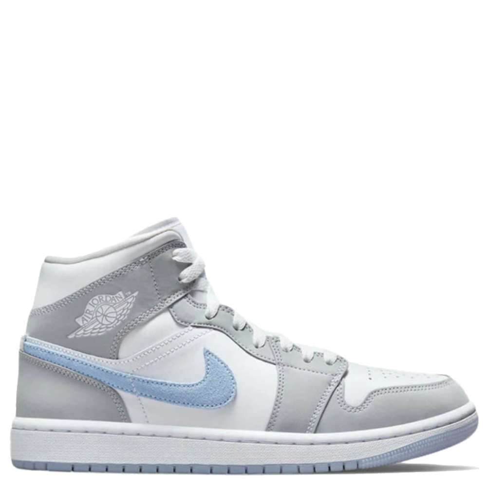 Air Jordan 1 Mid 'Wolf Grey Aluminum 