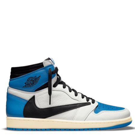 Air Jordan 1 Retro High OG Travis Scott Fragment Design 'Military Blue' (DH3227 105)