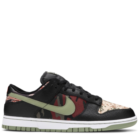 Nike Dunk Low SE 'Black Multi-Camo' (DH0957 001)