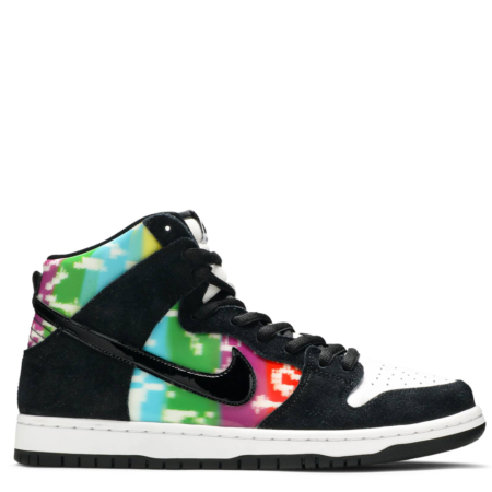 Nike Dunk High SB 'TV Signal' (CZ2253 100)