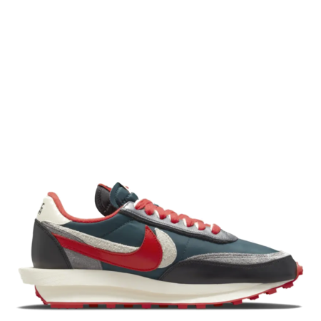 Nike LDWaffle sacai x Undercover 'Midnight Spruce University Red' (DJ4877 300)