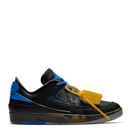 Nike Air Jordan 2 Retro Low SP Off-White 'Black Royal' (DJ4375 004)