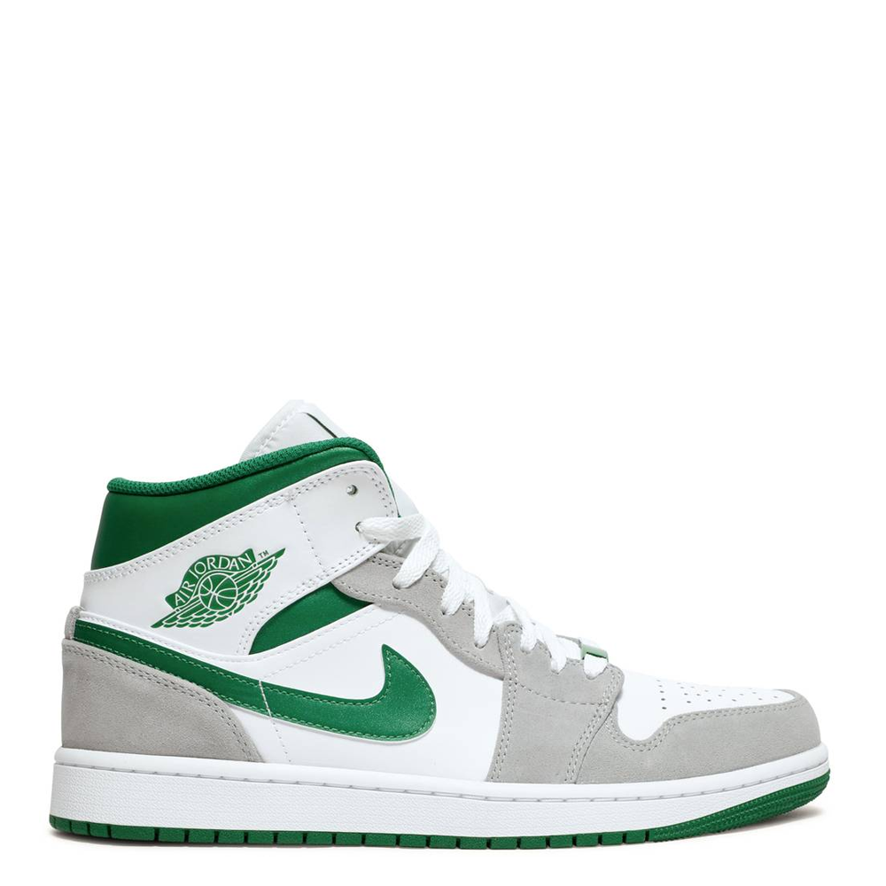 Air Jordan 1 Mid SE Grey Pine Green Pluggi
