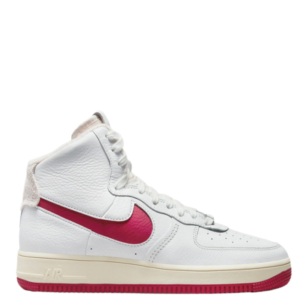 Nike Air Force 1 High Strapless 'Summit White Gym Red' (DC3590 100)