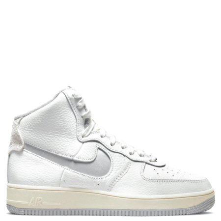 Nike Air Force 1 High Strapless 'White Light Smoke Grey' (DC3590 101)