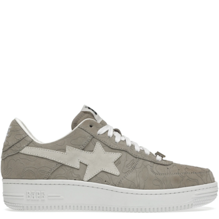 A Bathing Ape Bapesta Low Solebox 'Grey' (1075398)