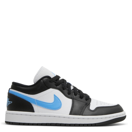 Air Jordan 1 Low 'Black University Blue' (W) (DC0774 041)