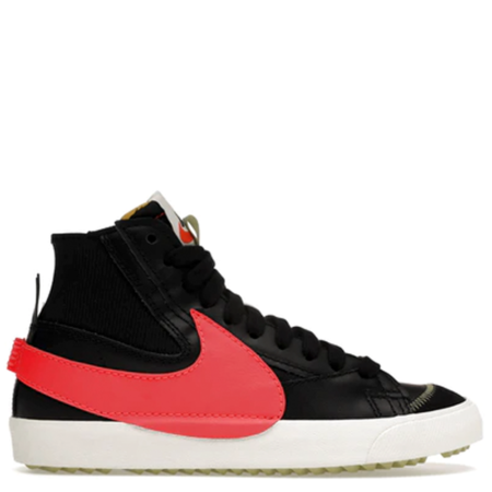 Nike Blazer Mid '77 Jumbo 'Black Bright Crimson' (DD3111 001)