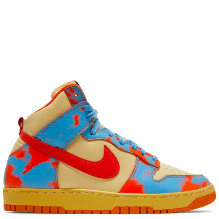 Nike Dunk High 1985 'Orange Acid Wash' (DD9404 800)