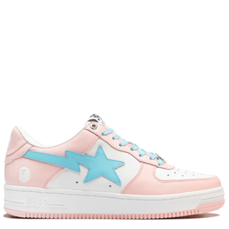 A Bathing Ape Bapesta Low 'Pastel Pack - Pink' (1H70191005 PNK)