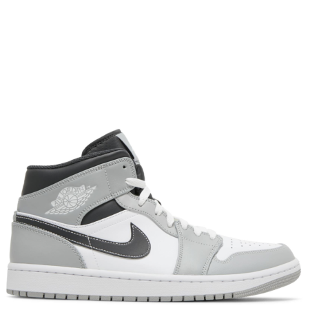 Air Jordan 1 Mid 'Light Smoke Grey' (554724 078)