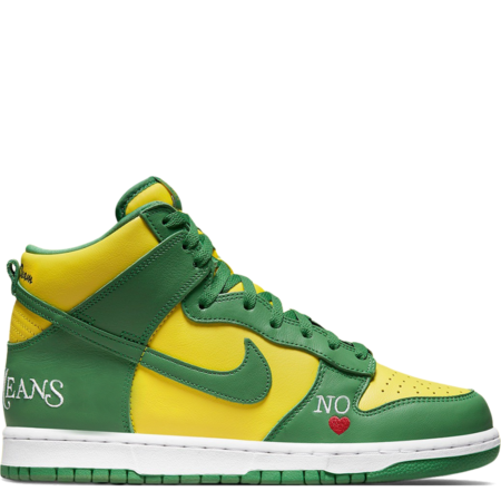 Nike SB Dunk High Supreme 'By Any Means - Brazil' (DN3741 700)