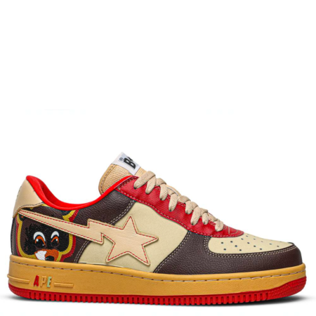 A Bathing Ape Bapesta Low Kanye West ‘Black Shark Face’ ( 0607FS 001)