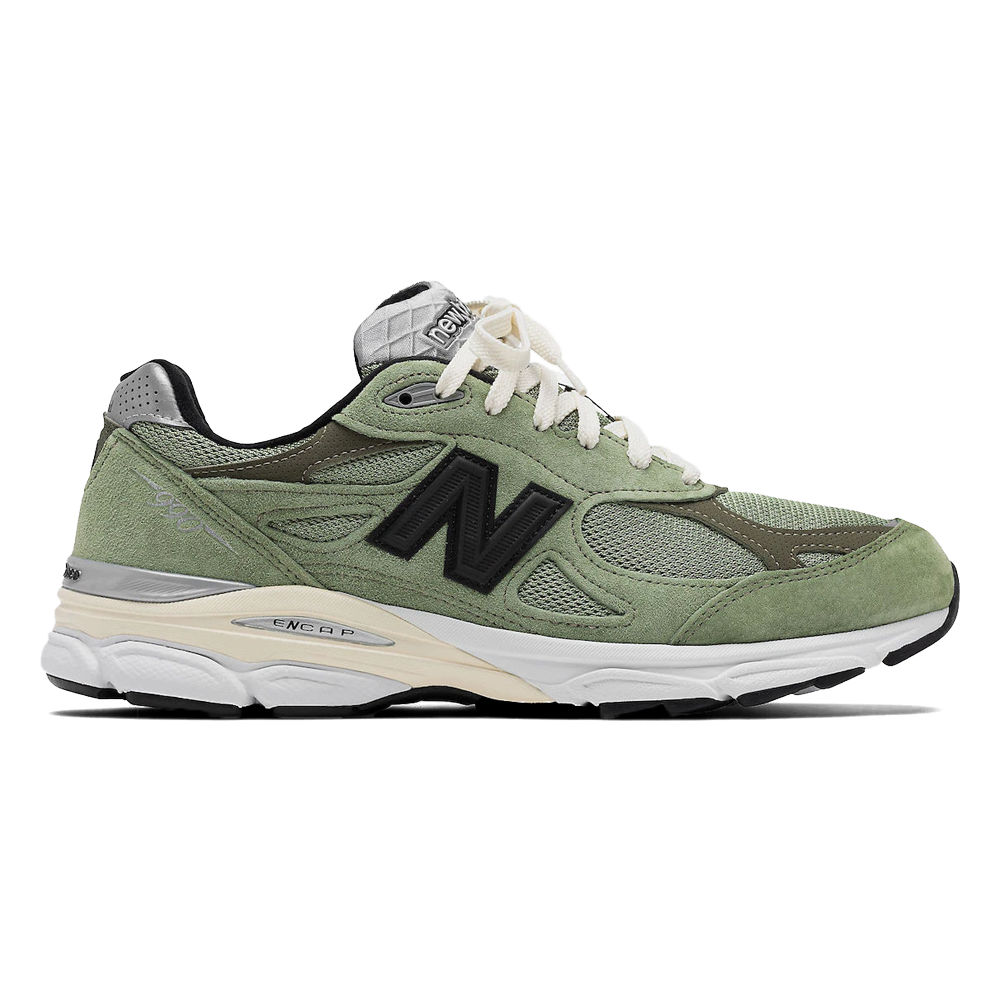 New Balance 990v3 Made In USA JJJJound 'Olive' (M990JD3)