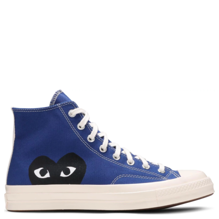 Converse Chuck 70 Hi Comme des Garçons PLAY 'Blue Quartz' (171846C)