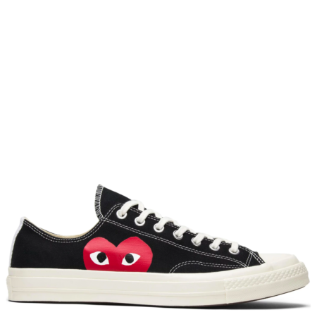 Converse Chuck 70 Low Comme des Garçons PLAY 'Black White' (150206C)