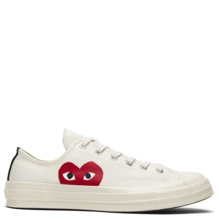 Converse Chuck 70 Low Comme des Garçons PLAY ‘White Milk’ (150207C)