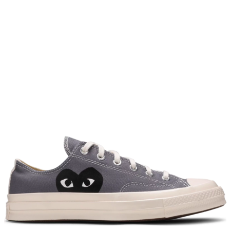 Converse Chuck 70 Low Comme des Garçons PLAY 'Steel Gray'