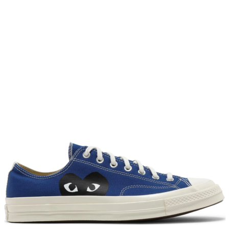 Converse Chuck 70 Low Comme des Garçons PLAY 'Blue Quartz' (171848C)