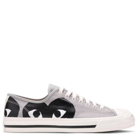 Converse Jack Purcell Comme des Garçons PLAY 'Drizzle Black' (171259C)