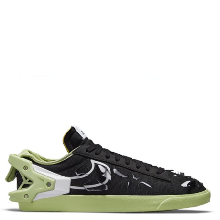 Nike Blazer Low Acronym 'Black Olive Aura' (DO9373 001)
