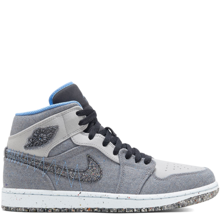 Air Jordan 1 Mid 'Crater Grey University Blue' (DM3529 004)